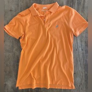 Nautica Men’s XL Slim Fit Polo in Orange
